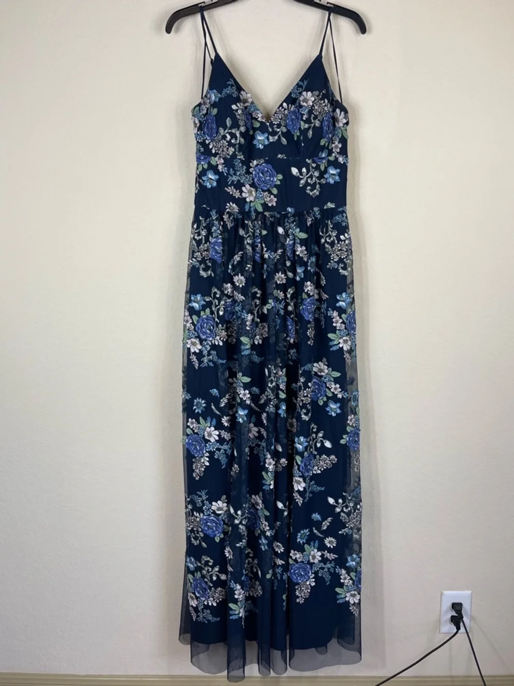 Nicole Miller spaghetti strap